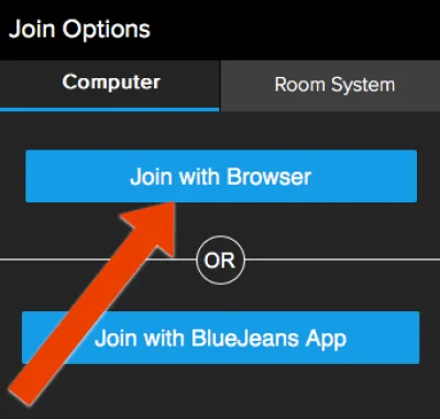 Bluejeans instructional image 4